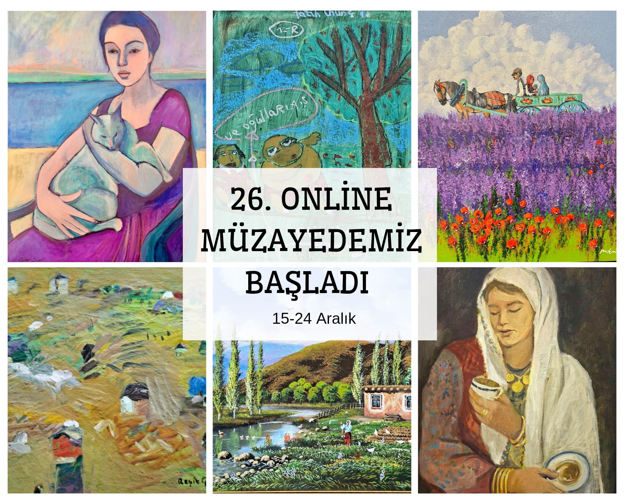 26. Online Müzayede - KUZGUN ART GALERY